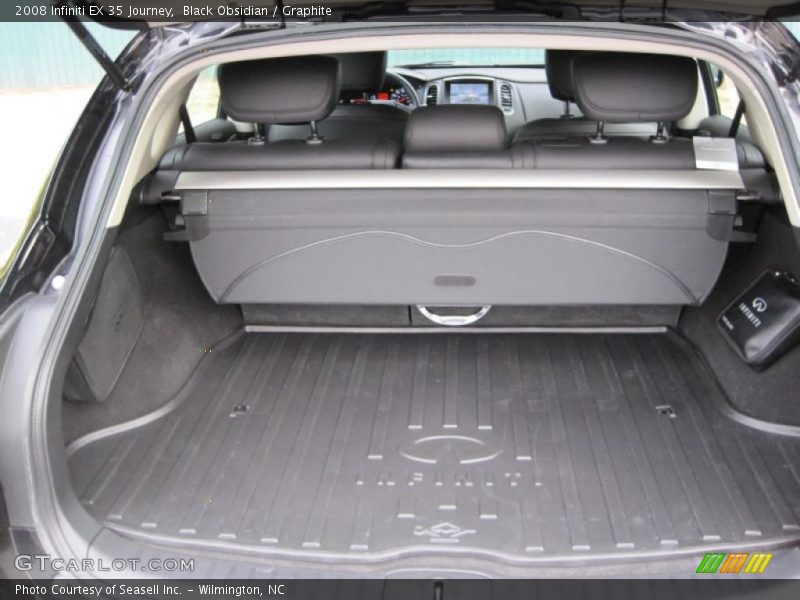 Black Obsidian / Graphite 2008 Infiniti EX 35 Journey