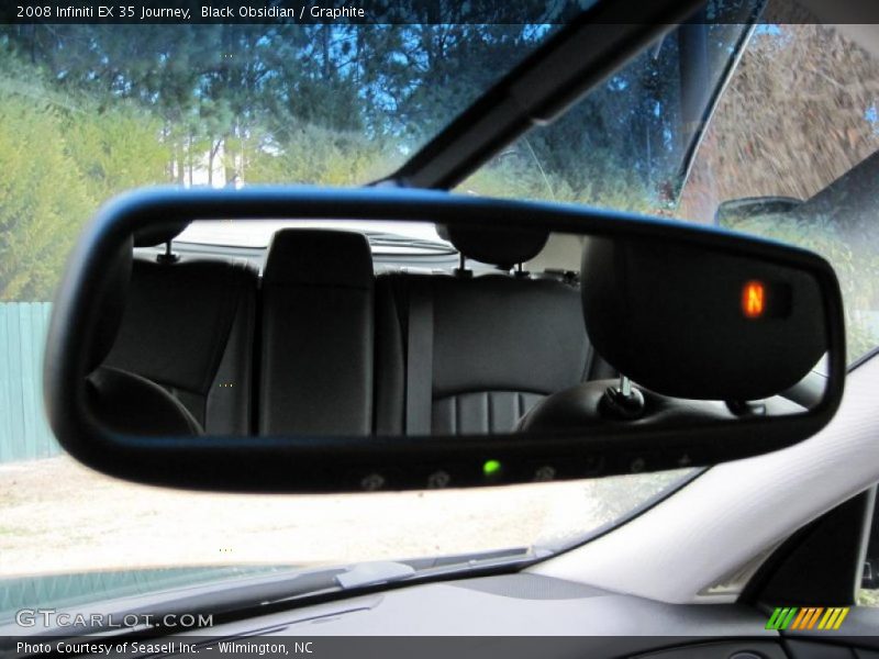 Black Obsidian / Graphite 2008 Infiniti EX 35 Journey