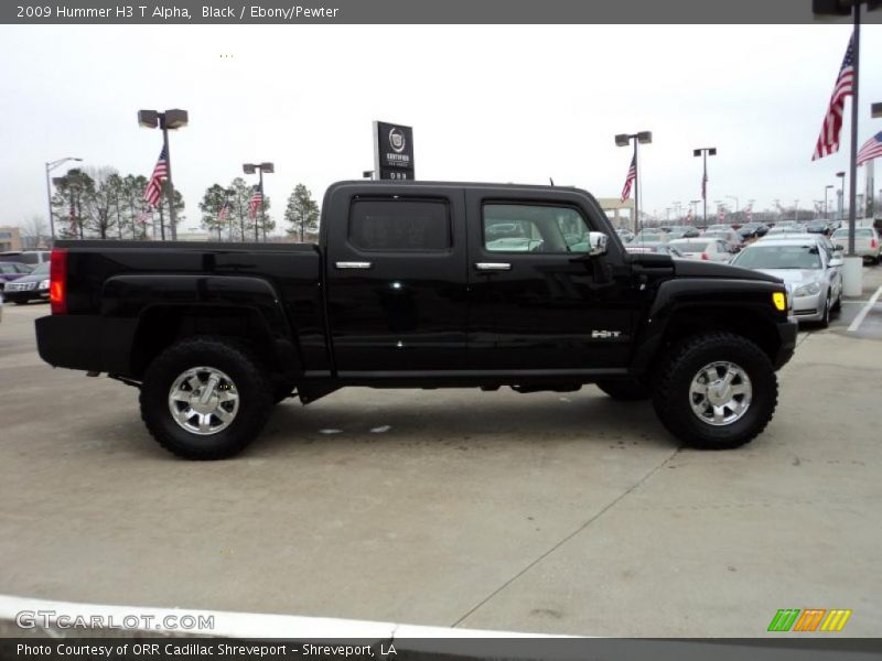 Black / Ebony/Pewter 2009 Hummer H3 T Alpha