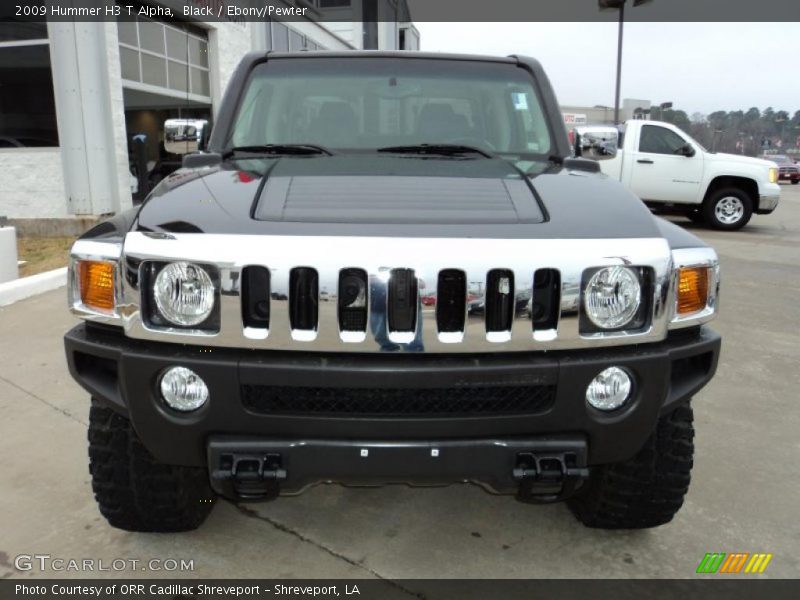 Black / Ebony/Pewter 2009 Hummer H3 T Alpha