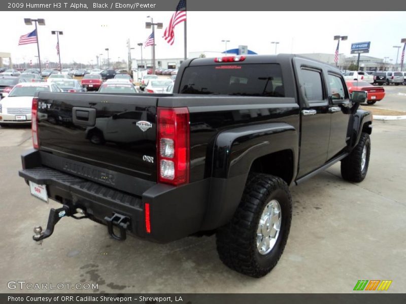 Black / Ebony/Pewter 2009 Hummer H3 T Alpha