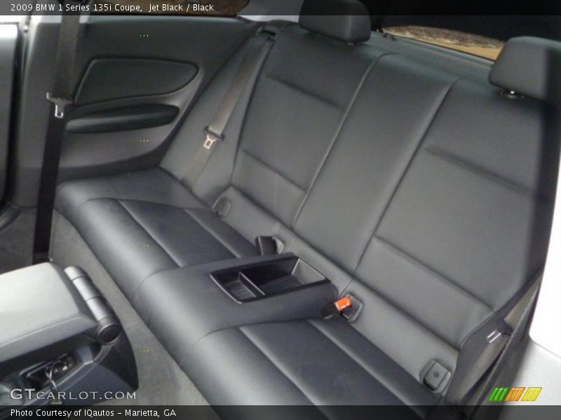 Jet Black / Black 2009 BMW 1 Series 135i Coupe