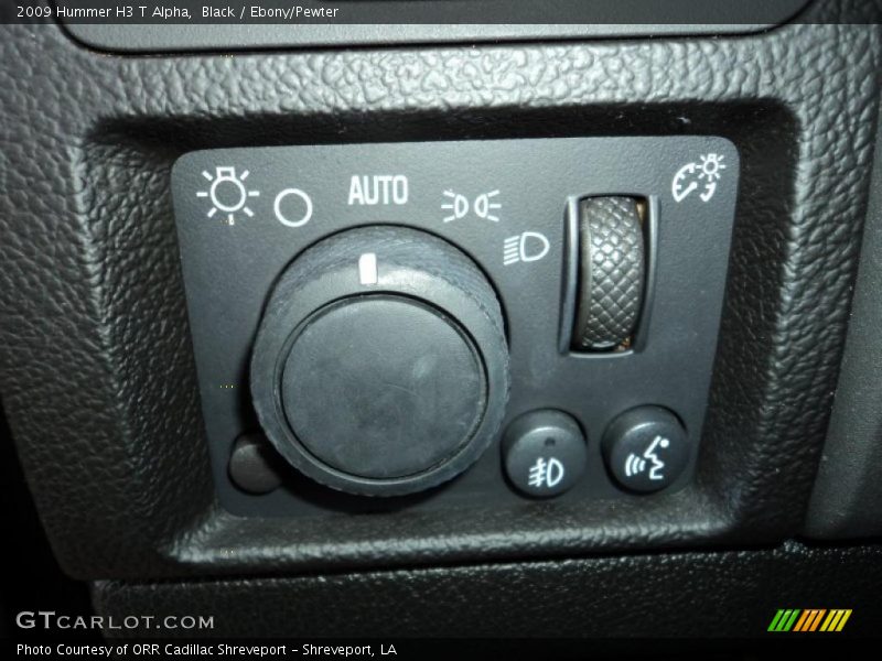 Black / Ebony/Pewter 2009 Hummer H3 T Alpha