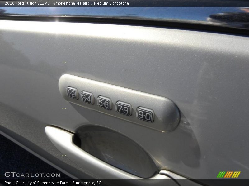 Smokestone Metallic / Medium Light Stone 2010 Ford Fusion SEL V6