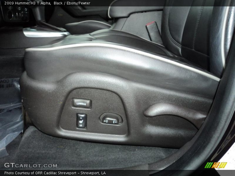 Black / Ebony/Pewter 2009 Hummer H3 T Alpha