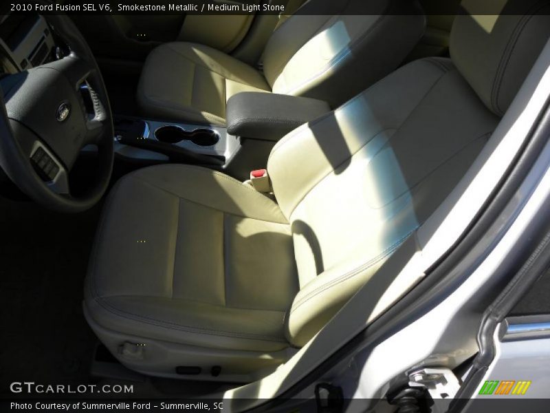 Smokestone Metallic / Medium Light Stone 2010 Ford Fusion SEL V6