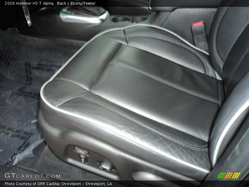 Black / Ebony/Pewter 2009 Hummer H3 T Alpha