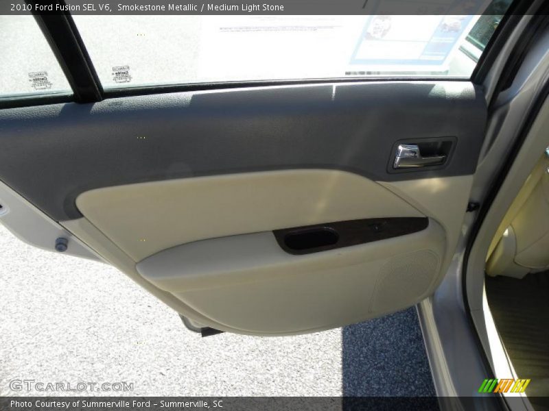 Smokestone Metallic / Medium Light Stone 2010 Ford Fusion SEL V6