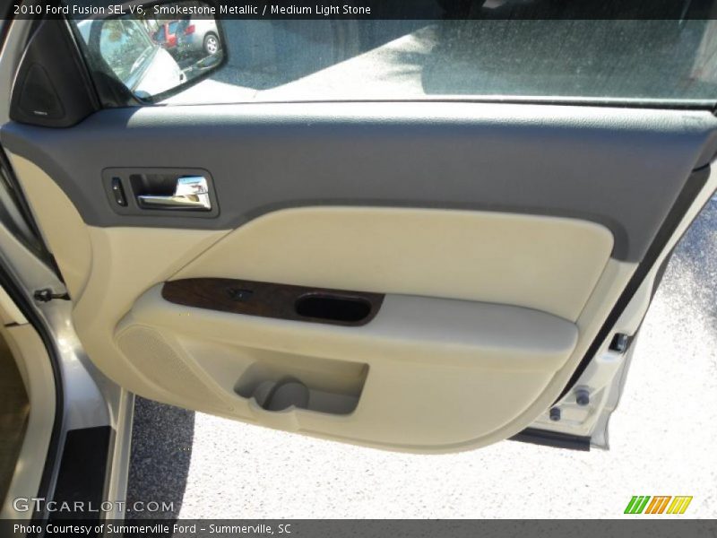 Smokestone Metallic / Medium Light Stone 2010 Ford Fusion SEL V6