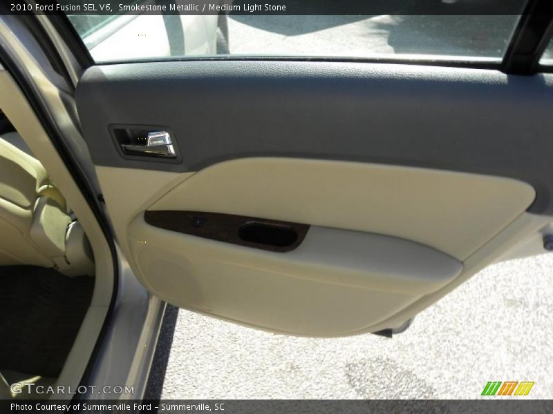 Smokestone Metallic / Medium Light Stone 2010 Ford Fusion SEL V6