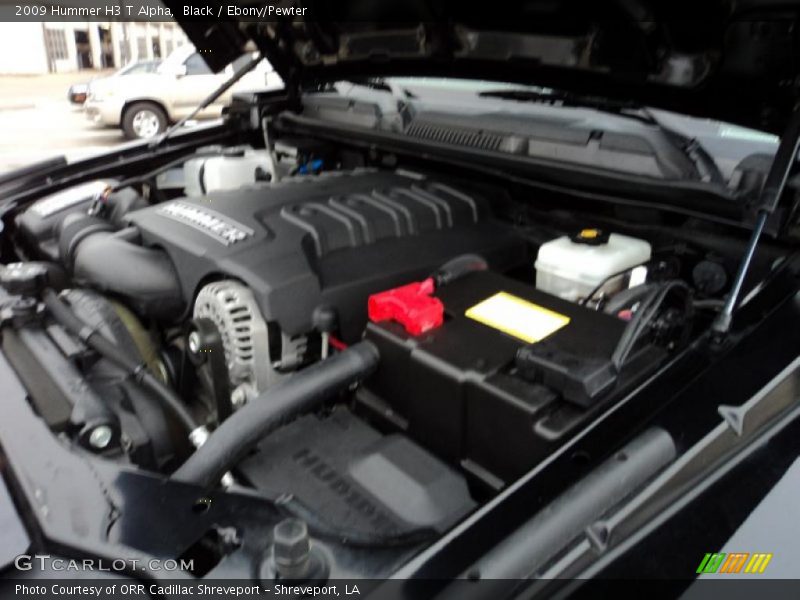 Black / Ebony/Pewter 2009 Hummer H3 T Alpha
