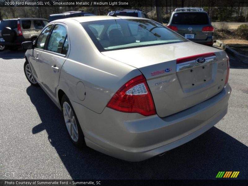 Smokestone Metallic / Medium Light Stone 2010 Ford Fusion SEL V6