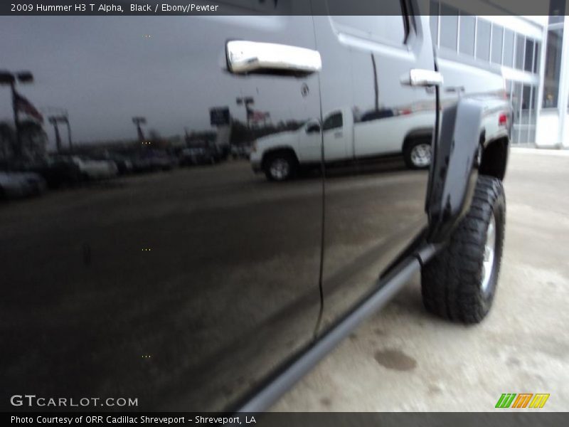 Black / Ebony/Pewter 2009 Hummer H3 T Alpha
