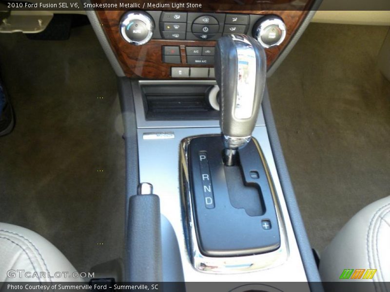 Smokestone Metallic / Medium Light Stone 2010 Ford Fusion SEL V6