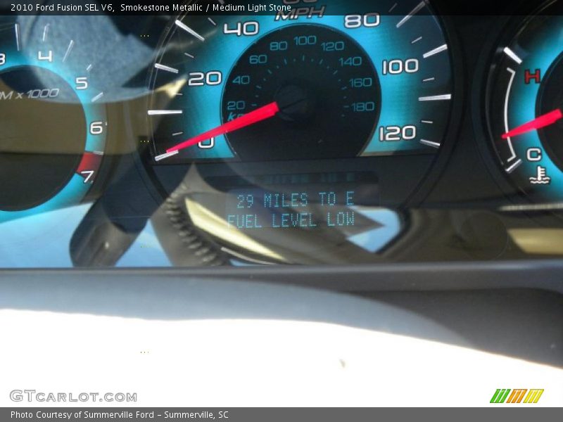 Smokestone Metallic / Medium Light Stone 2010 Ford Fusion SEL V6