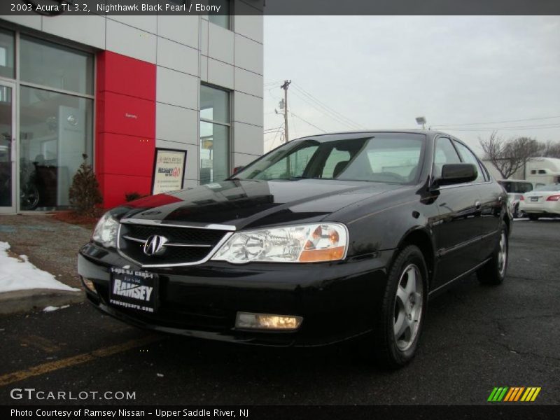 Nighthawk Black Pearl / Ebony 2003 Acura TL 3.2