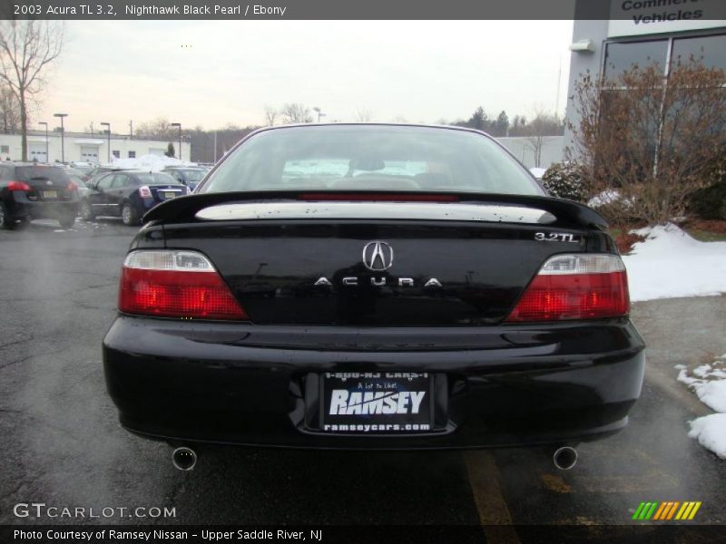 Nighthawk Black Pearl / Ebony 2003 Acura TL 3.2