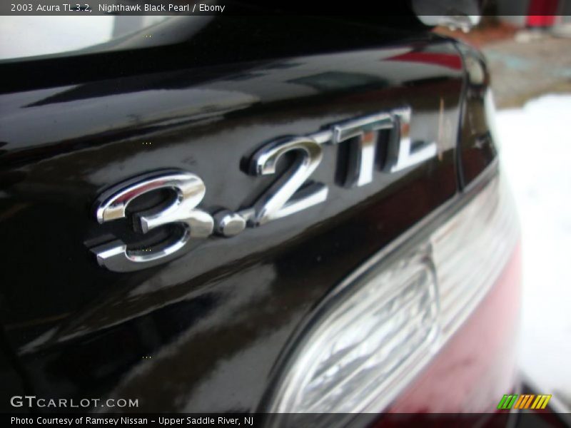 Nighthawk Black Pearl / Ebony 2003 Acura TL 3.2