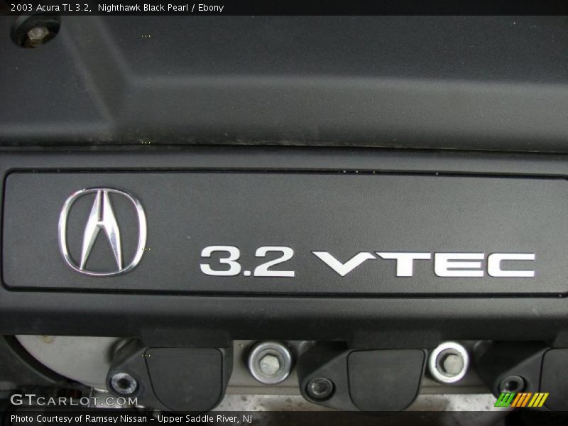 Nighthawk Black Pearl / Ebony 2003 Acura TL 3.2
