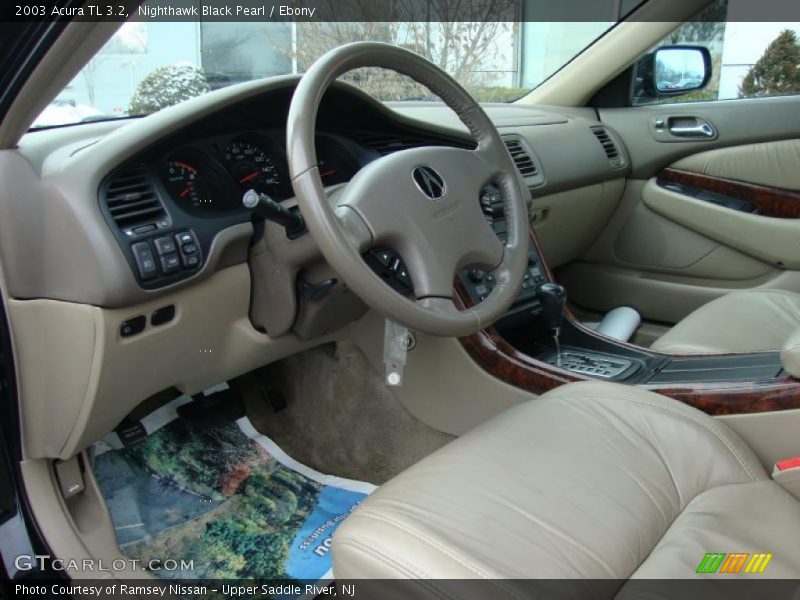 Nighthawk Black Pearl / Ebony 2003 Acura TL 3.2