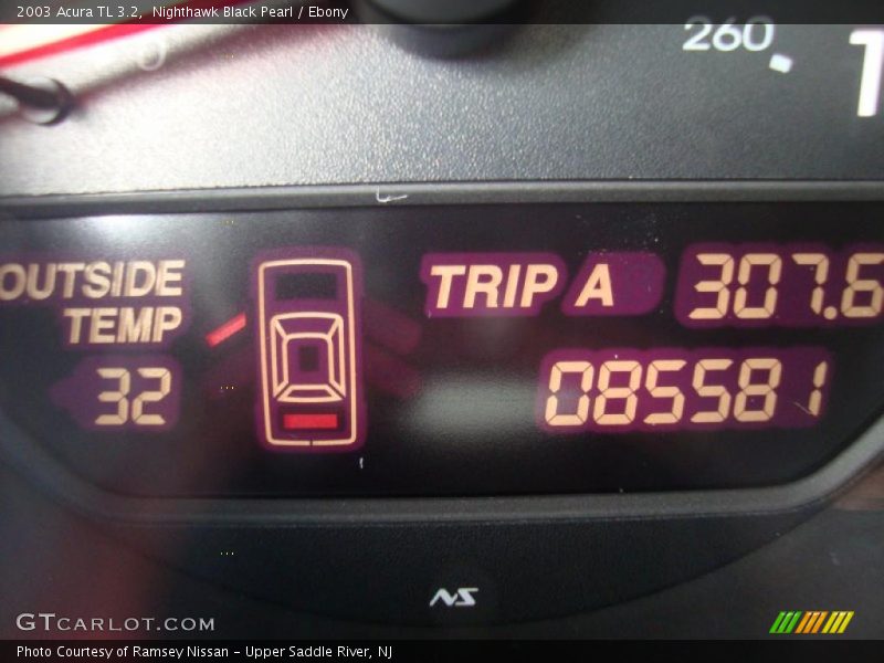 Nighthawk Black Pearl / Ebony 2003 Acura TL 3.2