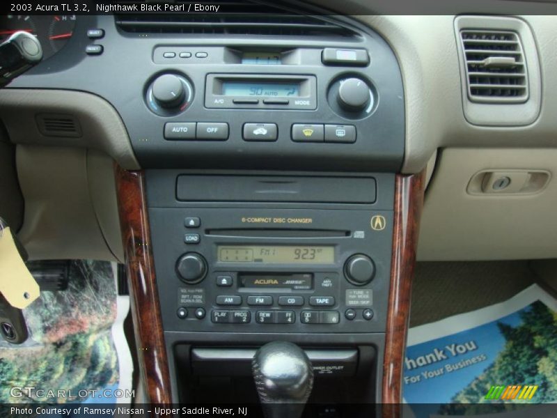 Nighthawk Black Pearl / Ebony 2003 Acura TL 3.2
