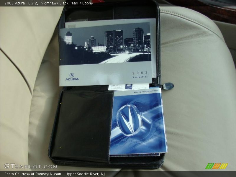 Nighthawk Black Pearl / Ebony 2003 Acura TL 3.2