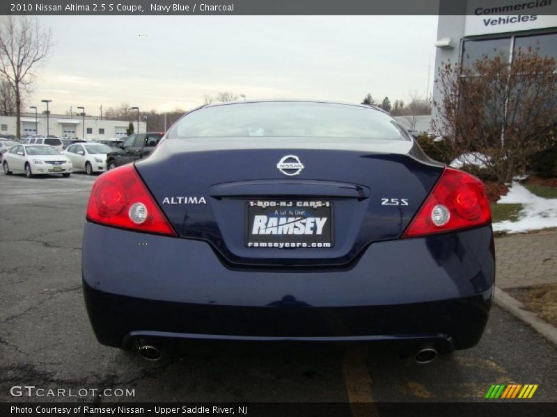 Navy Blue / Charcoal 2010 Nissan Altima 2.5 S Coupe