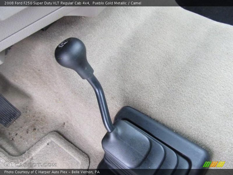 Pueblo Gold Metallic / Camel 2008 Ford F250 Super Duty XLT Regular Cab 4x4