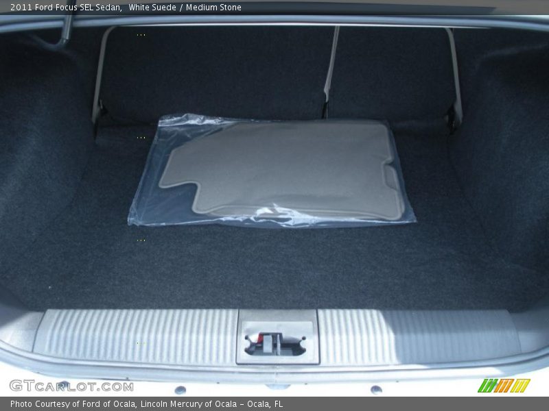 White Suede / Medium Stone 2011 Ford Focus SEL Sedan