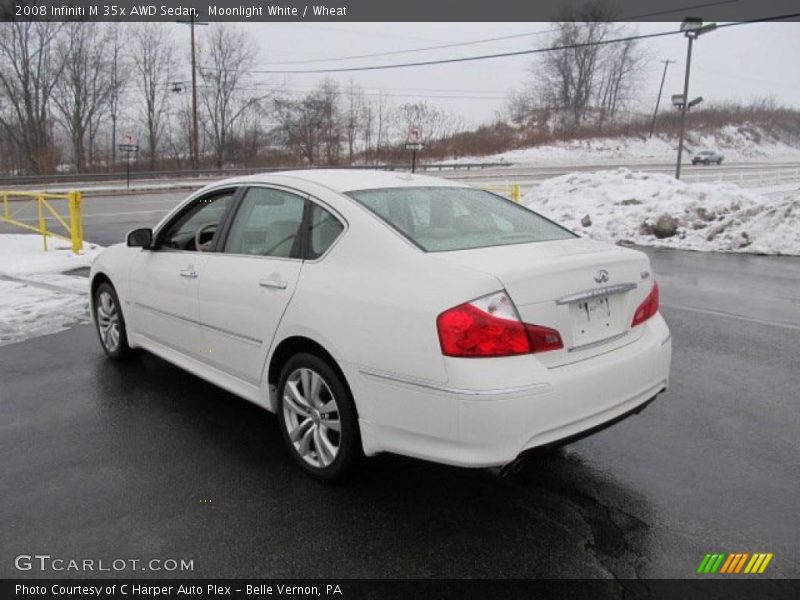 Moonlight White / Wheat 2008 Infiniti M 35x AWD Sedan
