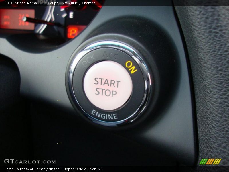 Navy Blue / Charcoal 2010 Nissan Altima 2.5 S Coupe