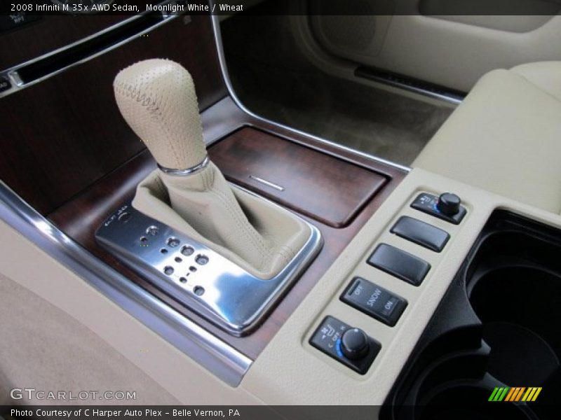Moonlight White / Wheat 2008 Infiniti M 35x AWD Sedan