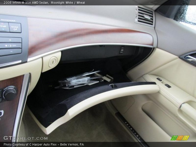 Moonlight White / Wheat 2008 Infiniti M 35x AWD Sedan