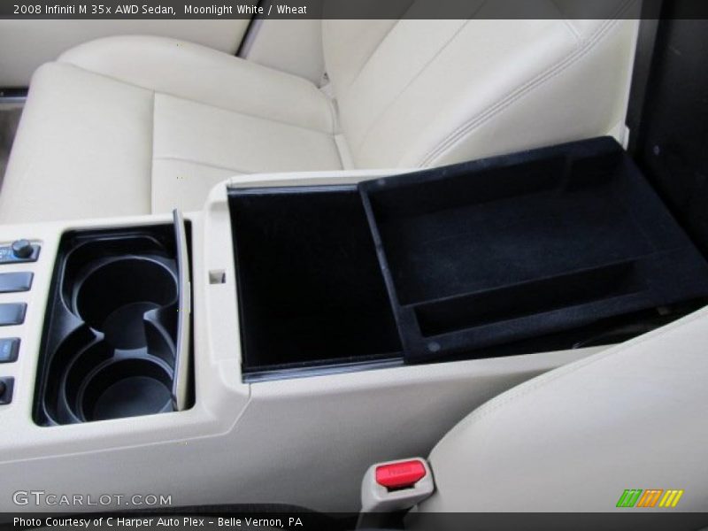 Moonlight White / Wheat 2008 Infiniti M 35x AWD Sedan