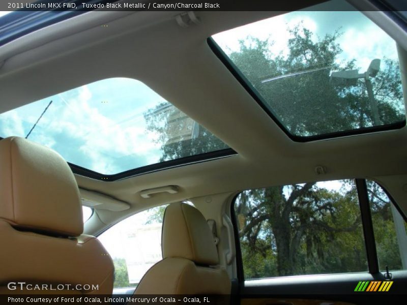 Sunroof of 2011 MKX FWD