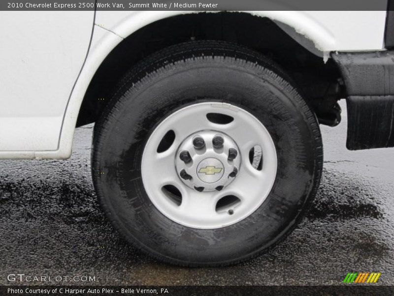 Summit White / Medium Pewter 2010 Chevrolet Express 2500 Work Van