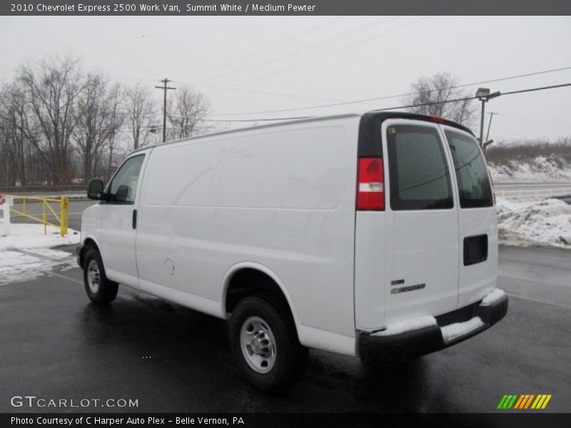 Summit White / Medium Pewter 2010 Chevrolet Express 2500 Work Van