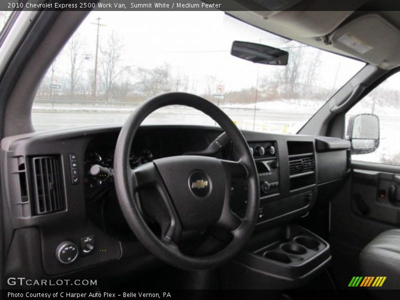 Summit White / Medium Pewter 2010 Chevrolet Express 2500 Work Van