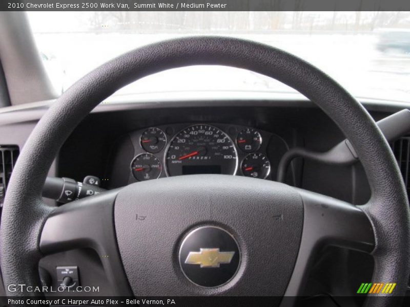 Summit White / Medium Pewter 2010 Chevrolet Express 2500 Work Van