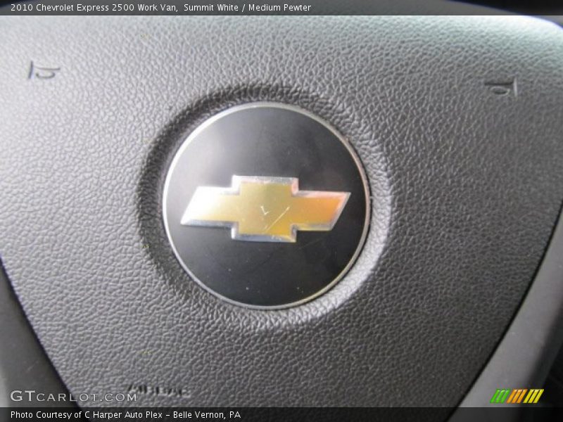 Summit White / Medium Pewter 2010 Chevrolet Express 2500 Work Van