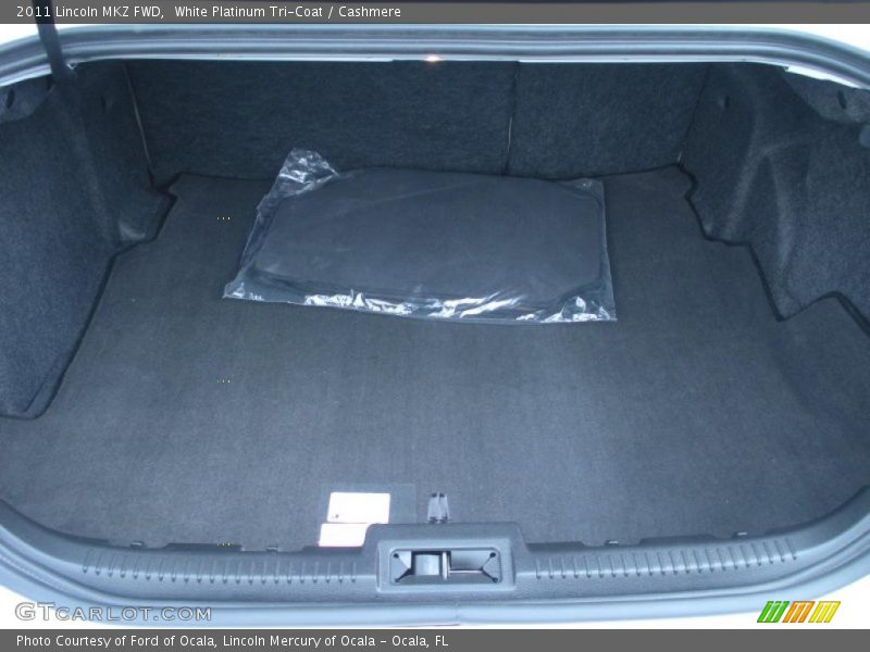 White Platinum Tri-Coat / Cashmere 2011 Lincoln MKZ FWD