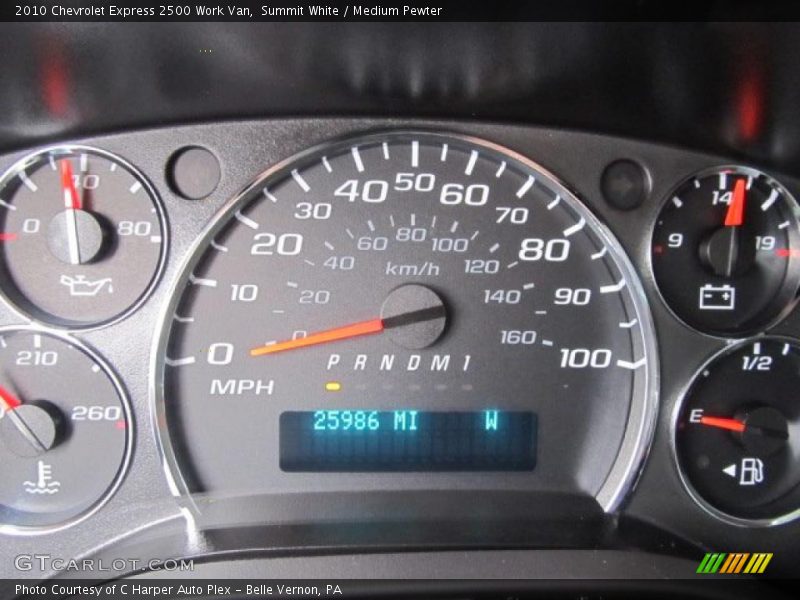 Summit White / Medium Pewter 2010 Chevrolet Express 2500 Work Van