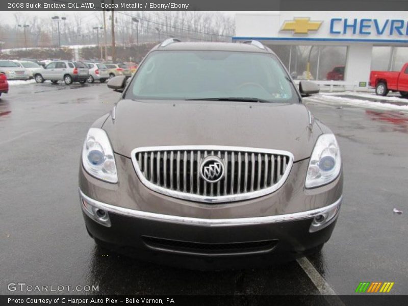 Cocoa Metallic / Ebony/Ebony 2008 Buick Enclave CXL AWD