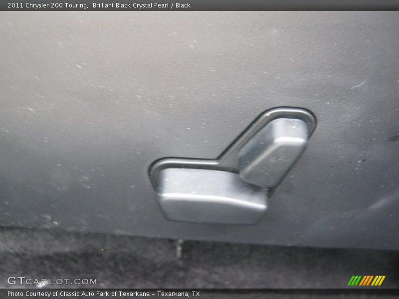 Brilliant Black Crystal Pearl / Black 2011 Chrysler 200 Touring