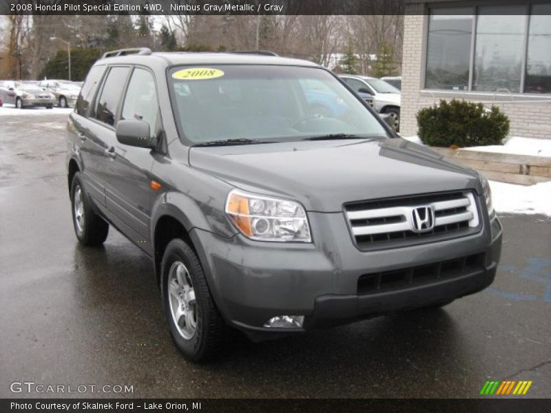 Nimbus Gray Metallic / Gray 2008 Honda Pilot Special Edition 4WD