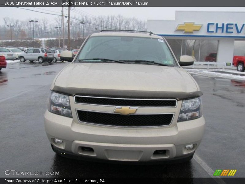 Gold Mist Metallic / Light Titanium/Dark Titanium 2008 Chevrolet Tahoe LS 4x4