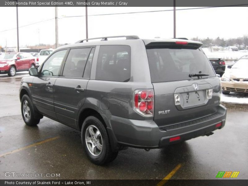 Nimbus Gray Metallic / Gray 2008 Honda Pilot Special Edition 4WD