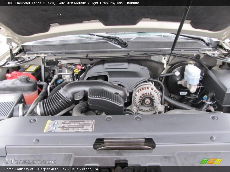 Gold Mist Metallic / Light Titanium/Dark Titanium 2008 Chevrolet Tahoe LS 4x4