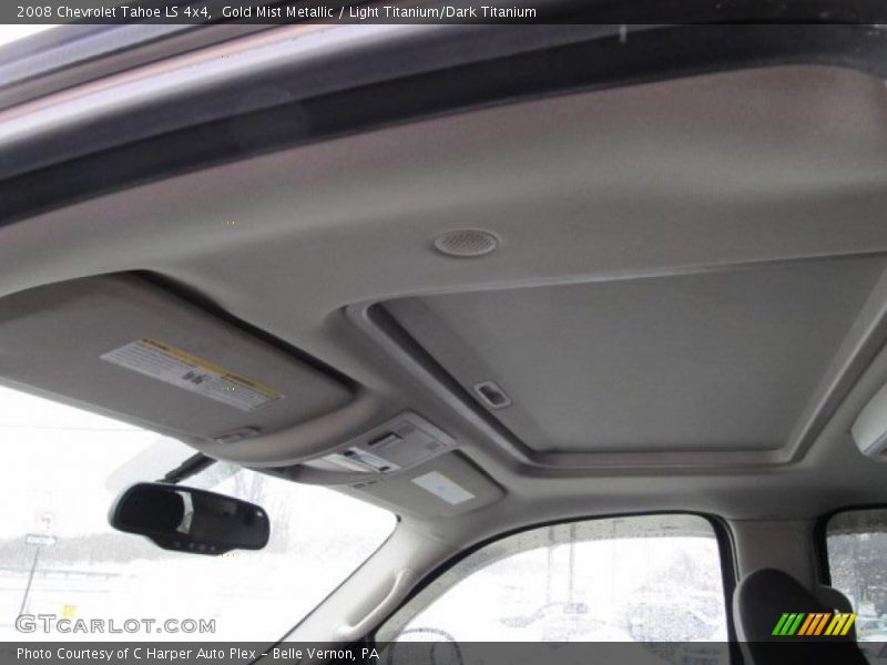 Gold Mist Metallic / Light Titanium/Dark Titanium 2008 Chevrolet Tahoe LS 4x4